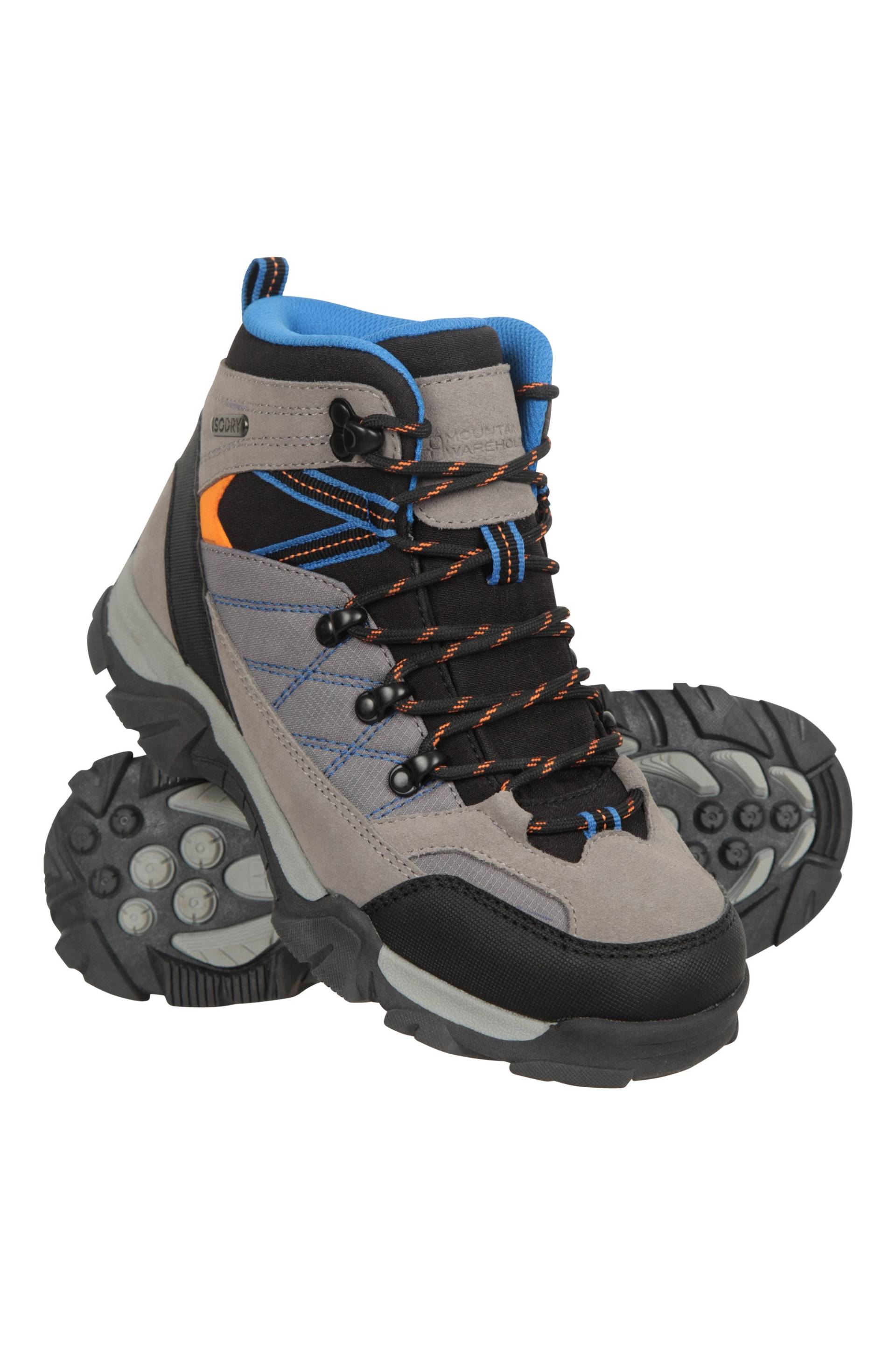 Trail Wasserdichte Kinderstiefel - Grau von Mountain Warehouse