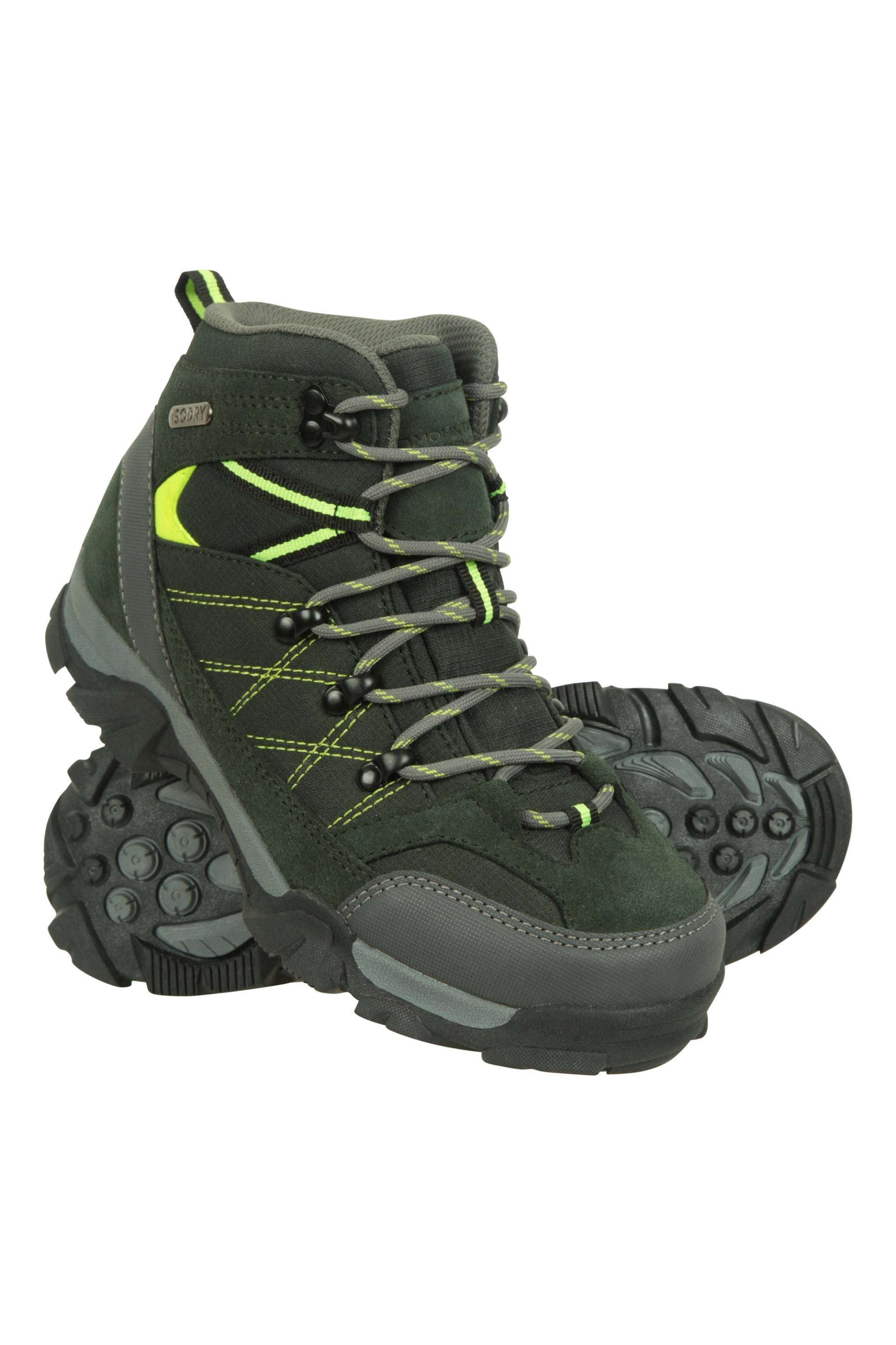 Trail Wasserdichte Kinderstiefel - Grün von Mountain Warehouse