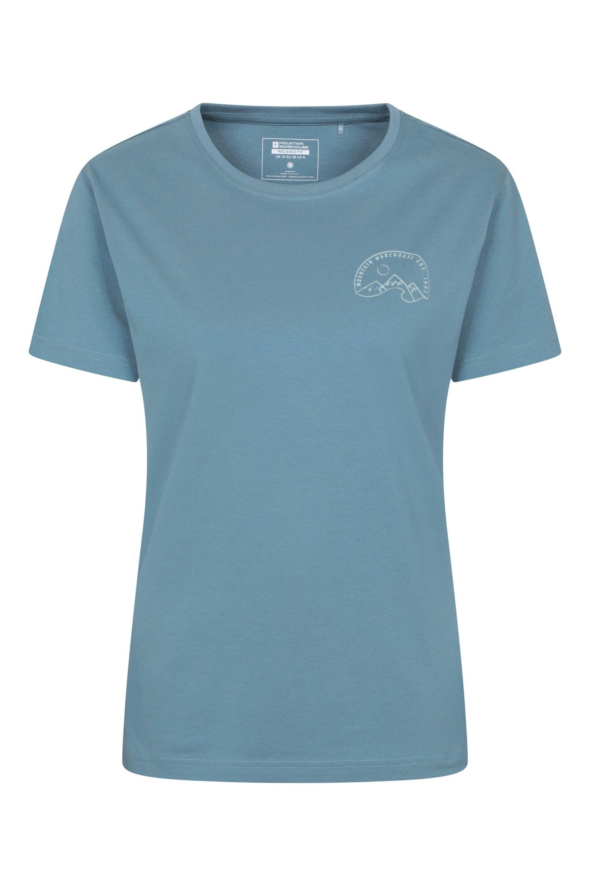 Tree Ring Lockeres Damen T-Shirt - Marineblau von Mountain Warehouse