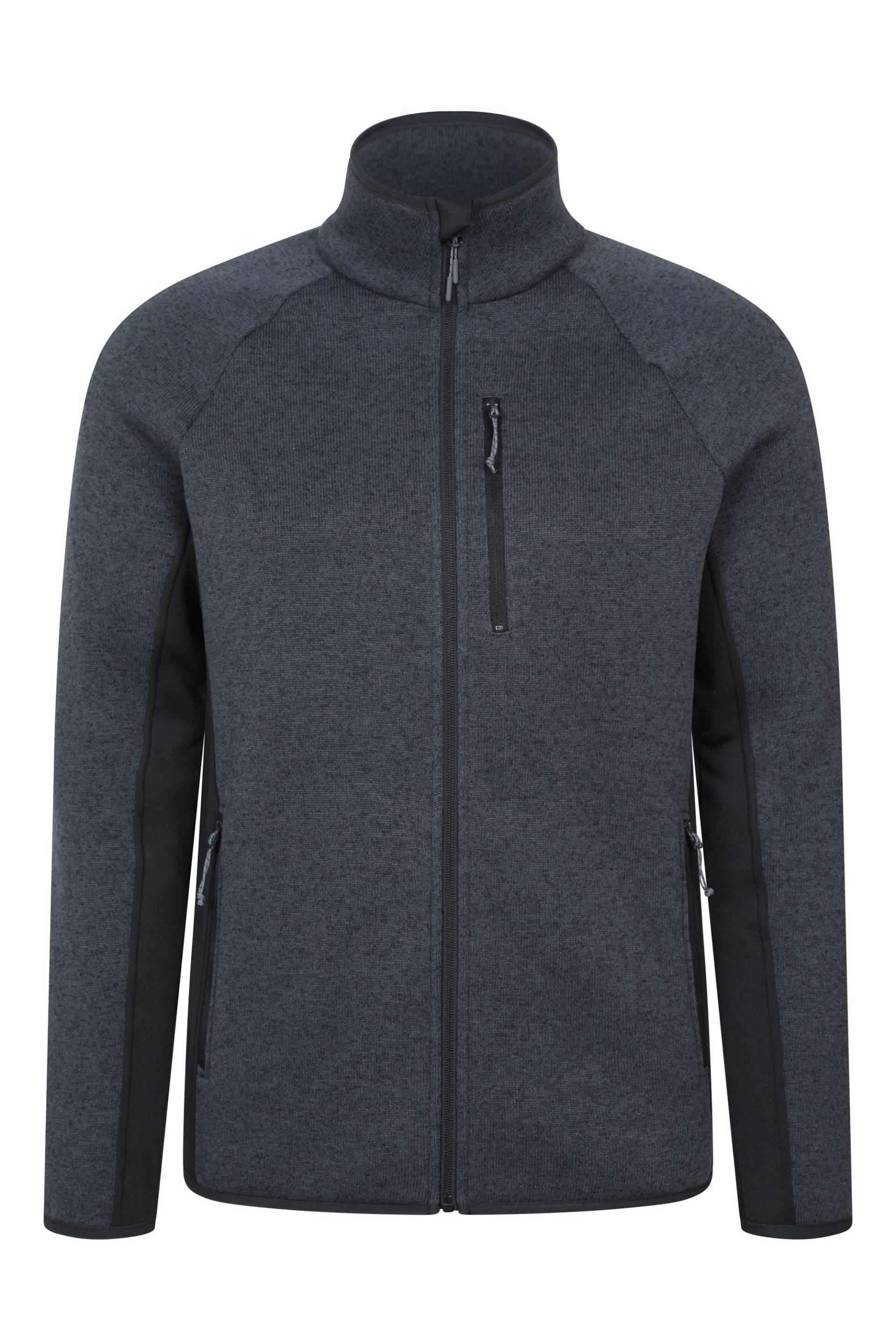 Treston Herren-Fleece-Jacke - Schwarz Treston Herren-Fleece-Jacke - Schwarz von Mountain Warehouse