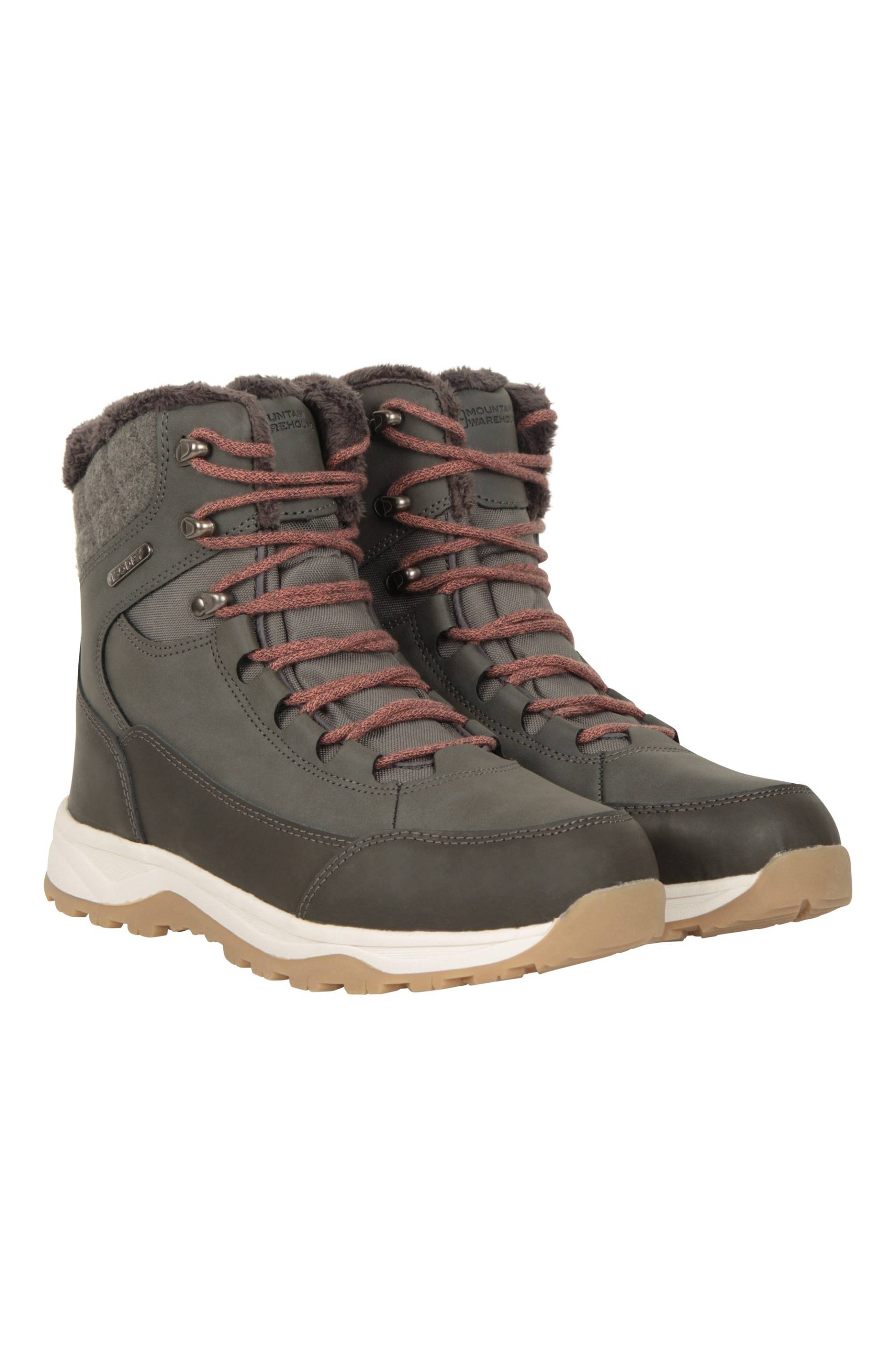 Tundra Wasserdichte Damen Schneestiefel - Khaki Tundra Wasserdichte Damen Schneestiefel - Khaki von Mountain Warehouse