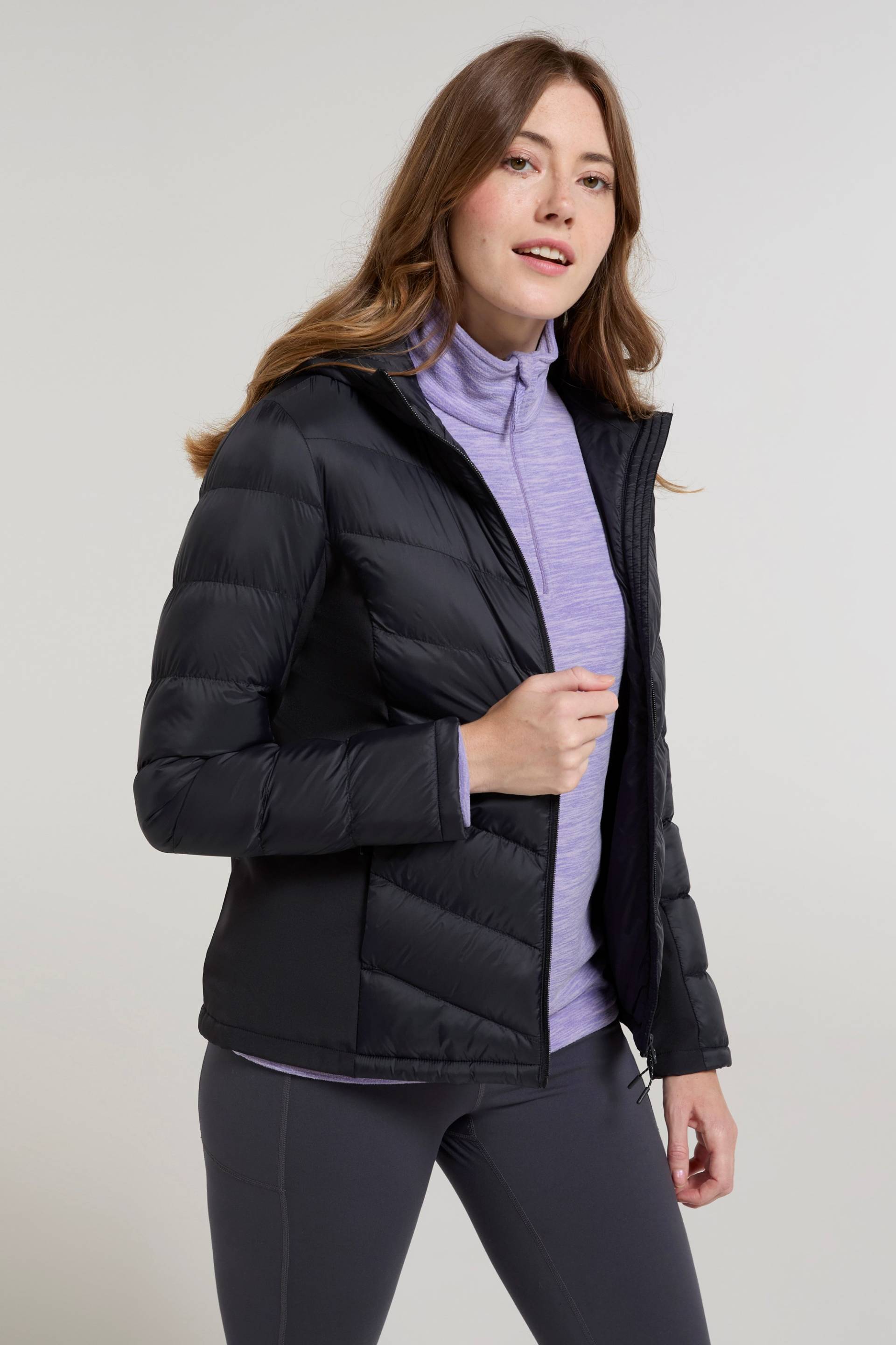 Turbine Damen-Softshelljacke - Schwarz von Mountain Warehouse