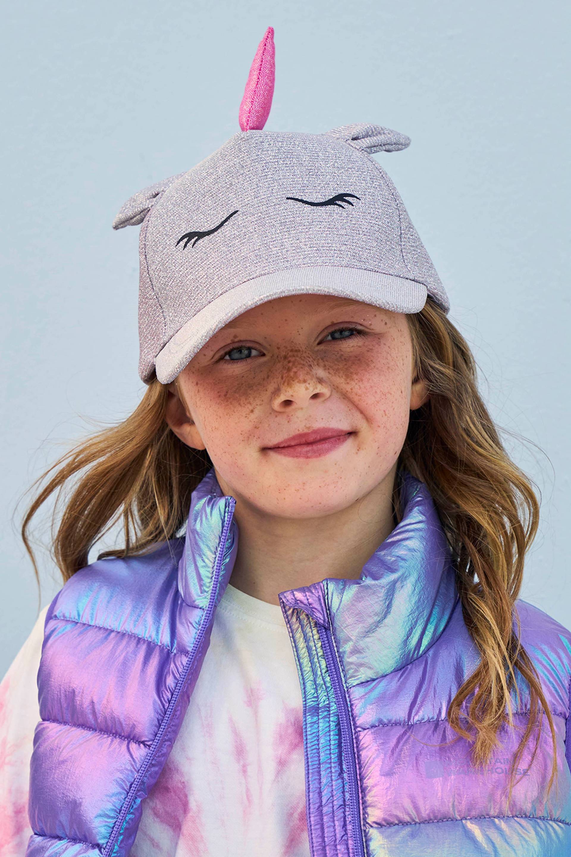 Unicorn Kinder Baseball-Cap - Violett von Mountain Warehouse