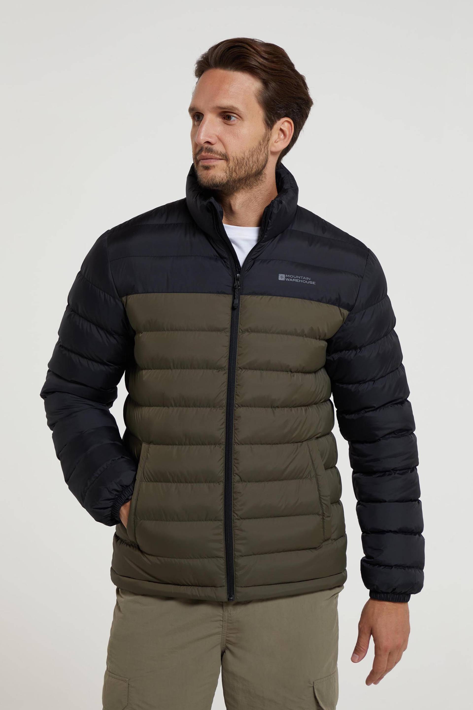 Vista Herren-Steppjacke - Khaki von Mountain Warehouse