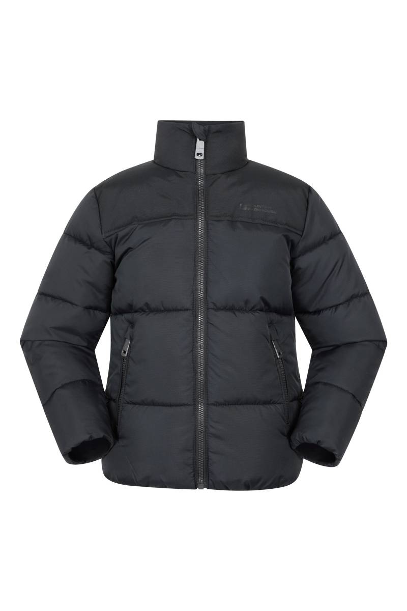 Voltage Wasserabweisende Kinder-Steppjacke - Schwarz von Mountain Warehouse