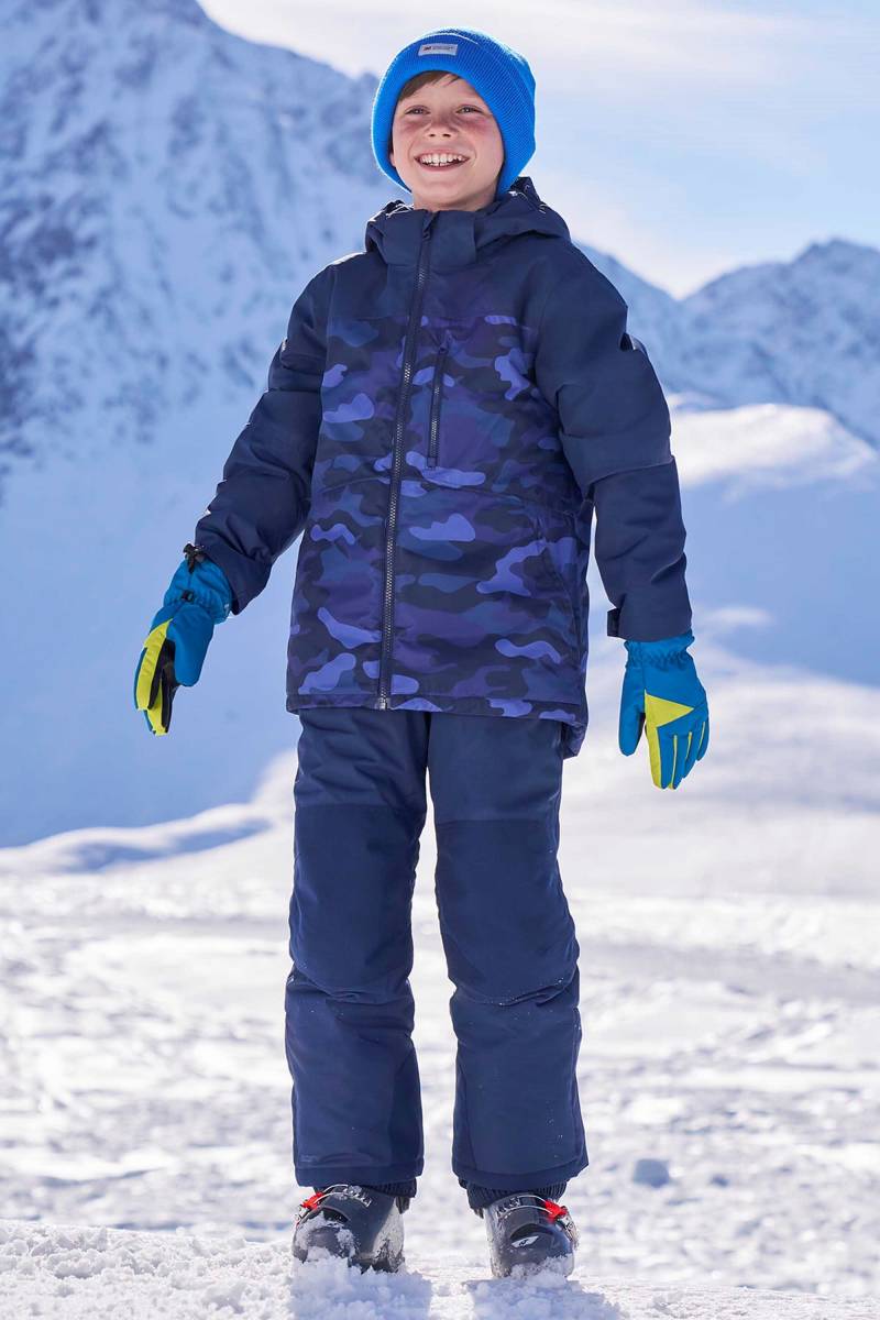 Vortex Extreme Kinder Wasserdichte Skijacke und Hose - Schwarz von Mountain Warehouse