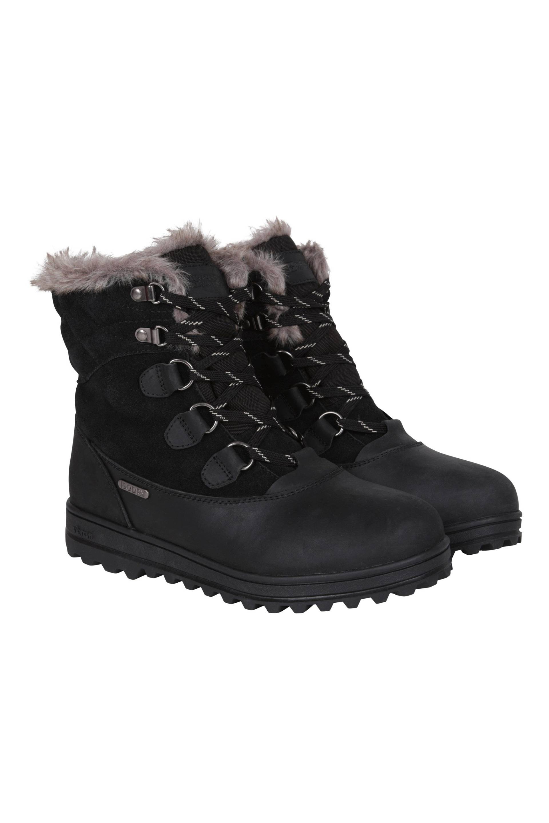 Vostock Wasserdichte Damen Thermo-Schneestiefel - Schwarz von Mountain Warehouse