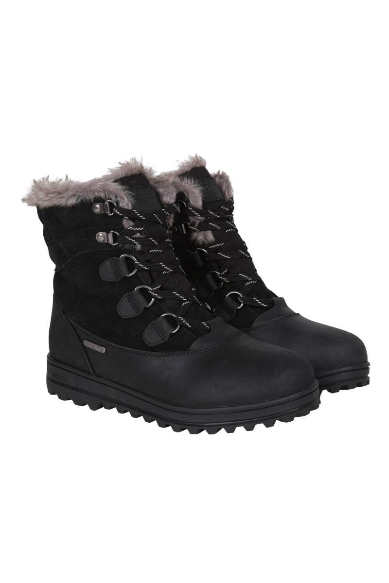 Vostock Wasserdichte Damen Thermo-Schneestiefel - Schwarz von Mountain Warehouse