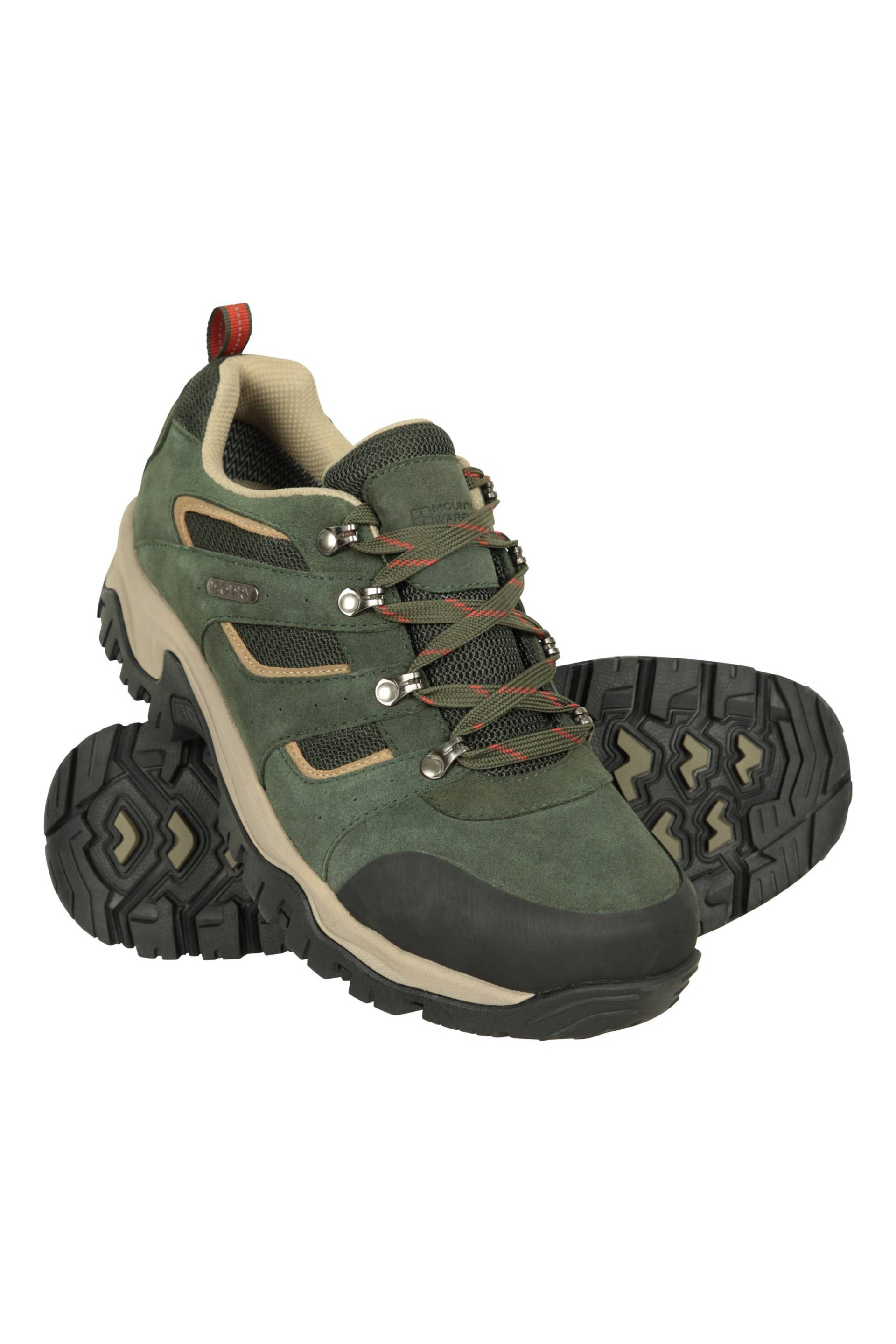 Voyage Wasserdichte Herren-Outdoorstiefel - Khaki von Mountain Warehouse