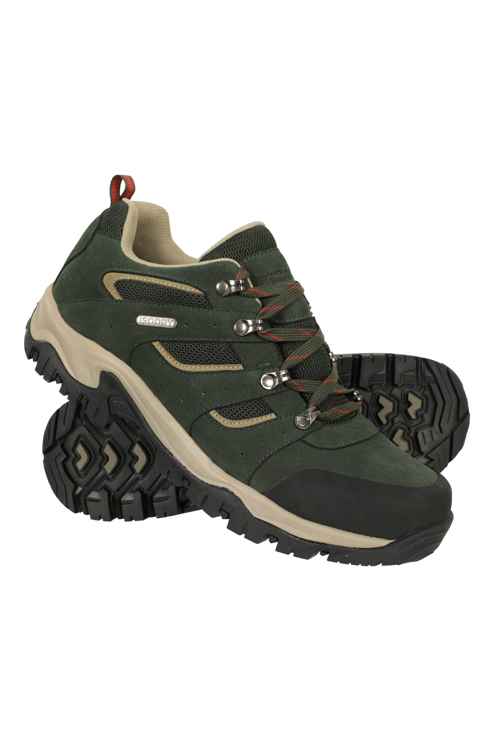 Voyage Wasserdichte Herren-Outdoorstiefel - Khaki von Mountain Warehouse