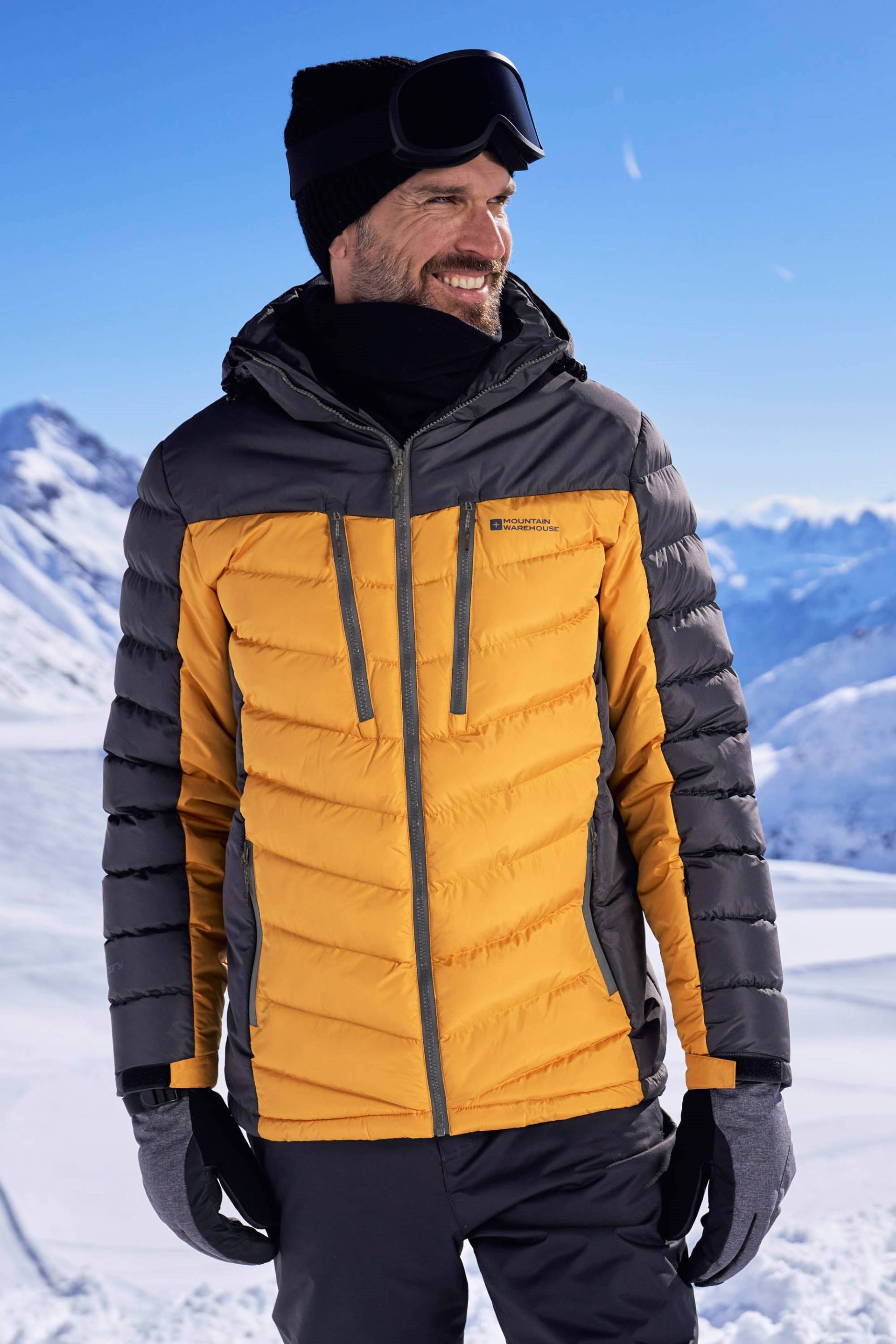 Vulcan III Herren Skijacke - Gelb von Mountain Warehouse