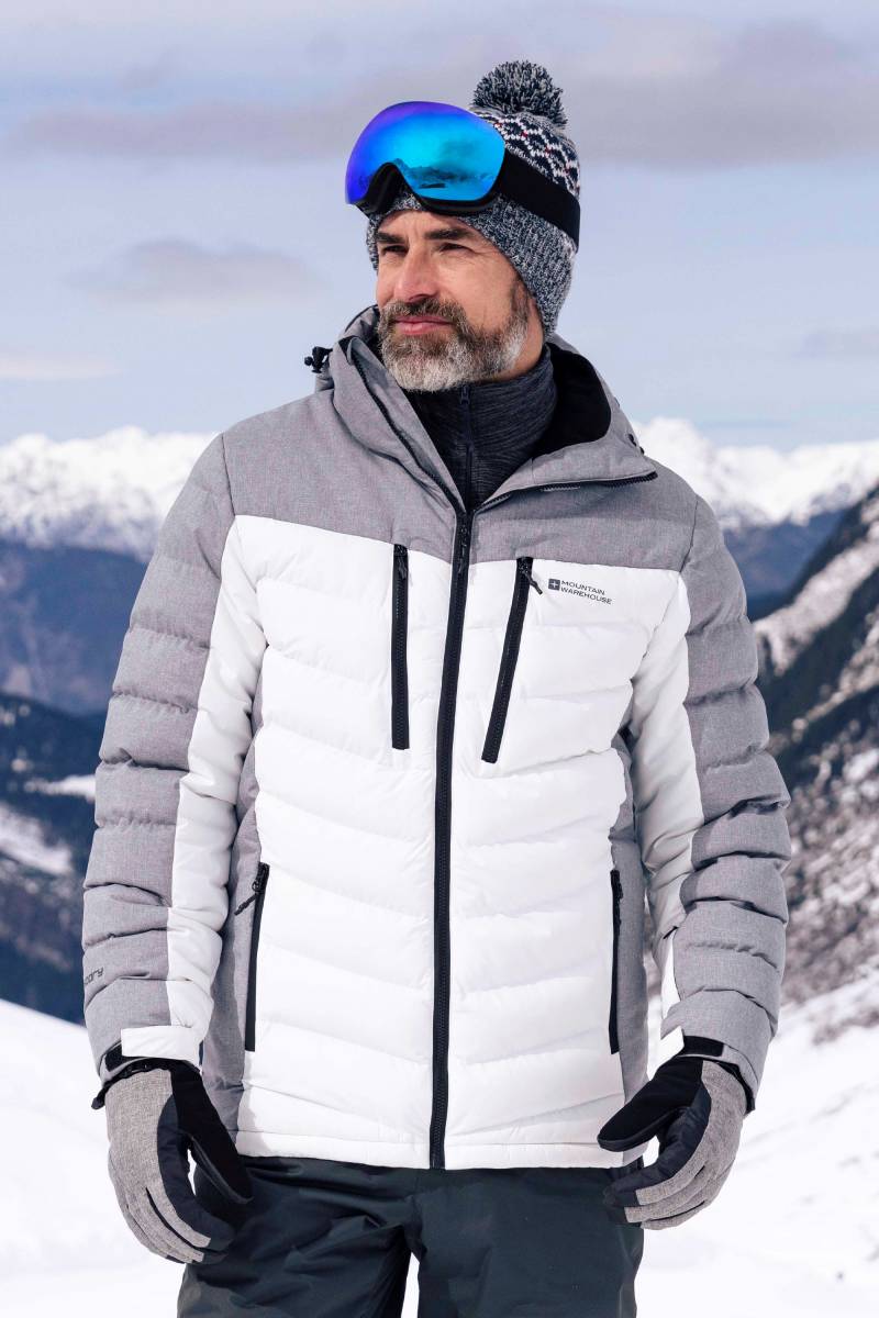 Vulcan III Herren Skijacke - Weiss von Mountain Warehouse