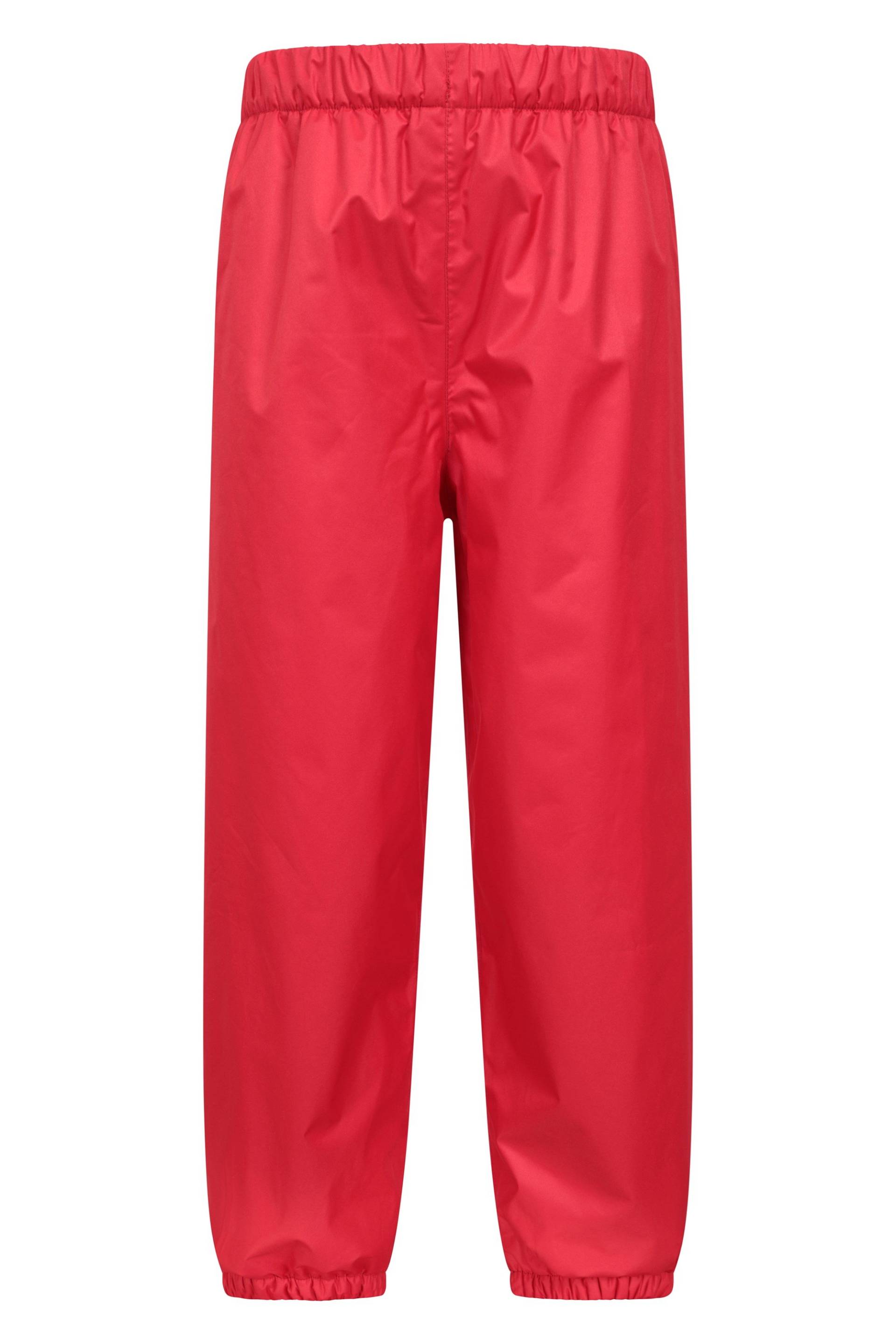 Wasserdichte Gefütterte Kinder-Hose - Rot Wasserdichte Gefütterte Kinder-Hose - Rot von Mountain Warehouse