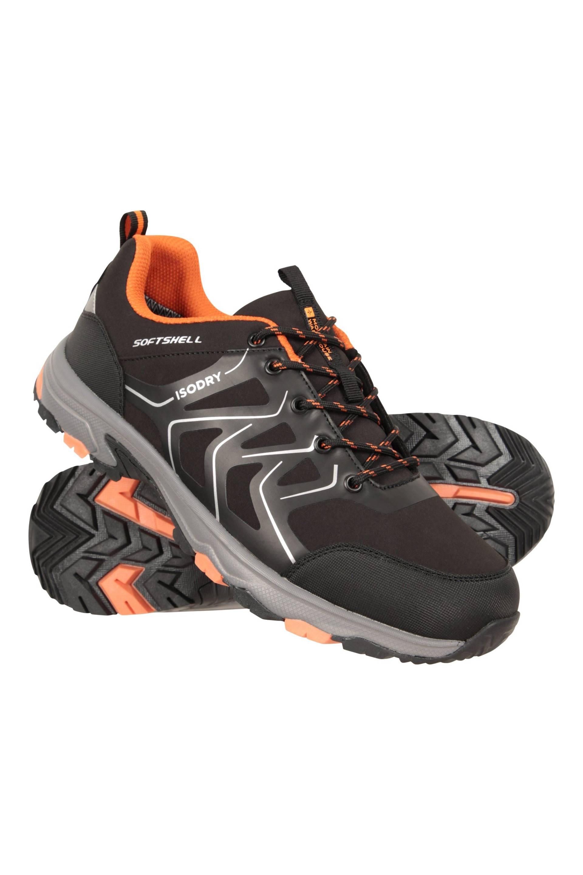 Wasserdichte Softshell-Schuhe Herren - Schwarz von Mountain Warehouse