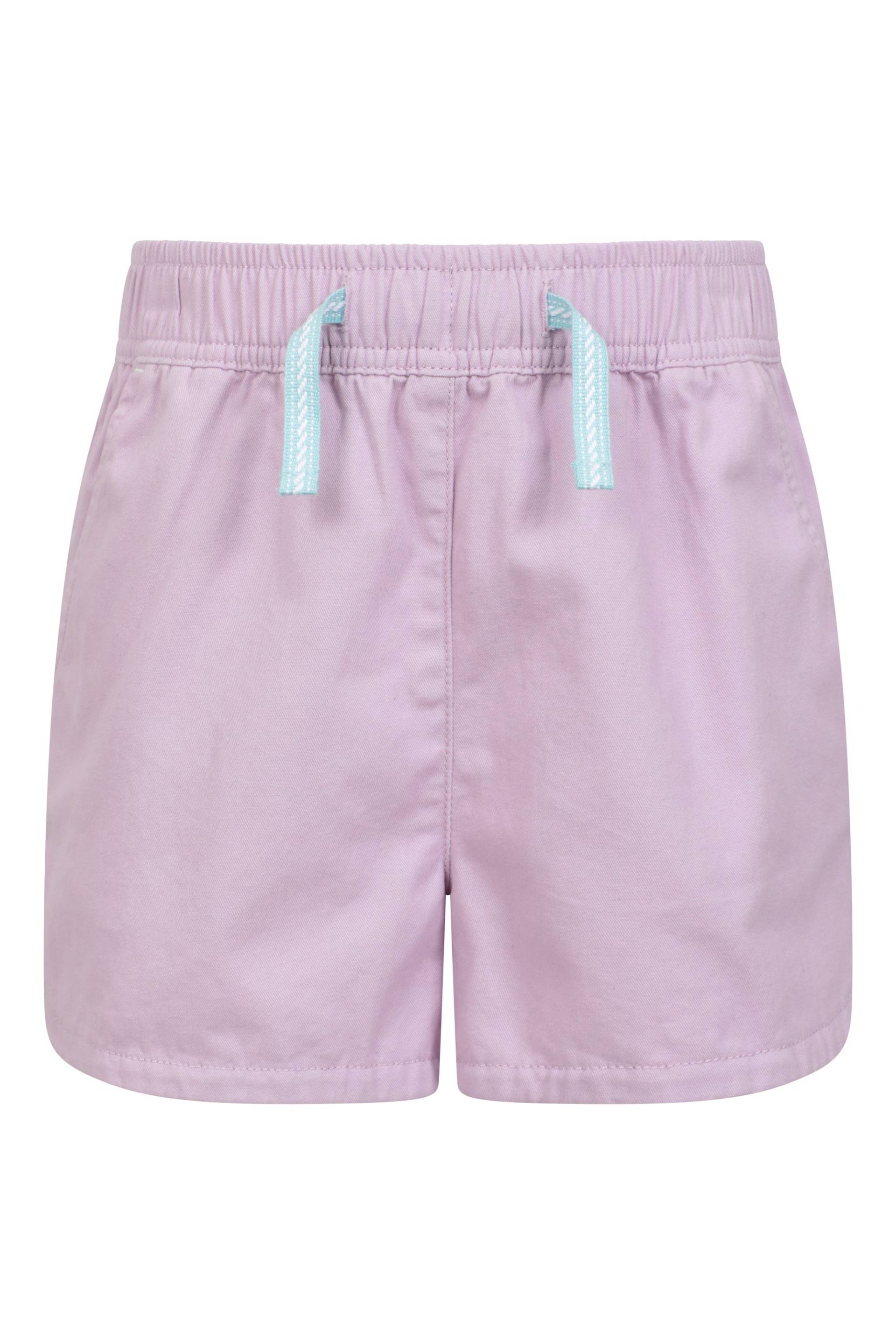 Waterfall Bio-Shorts für Kinder - Lila von Mountain Warehouse