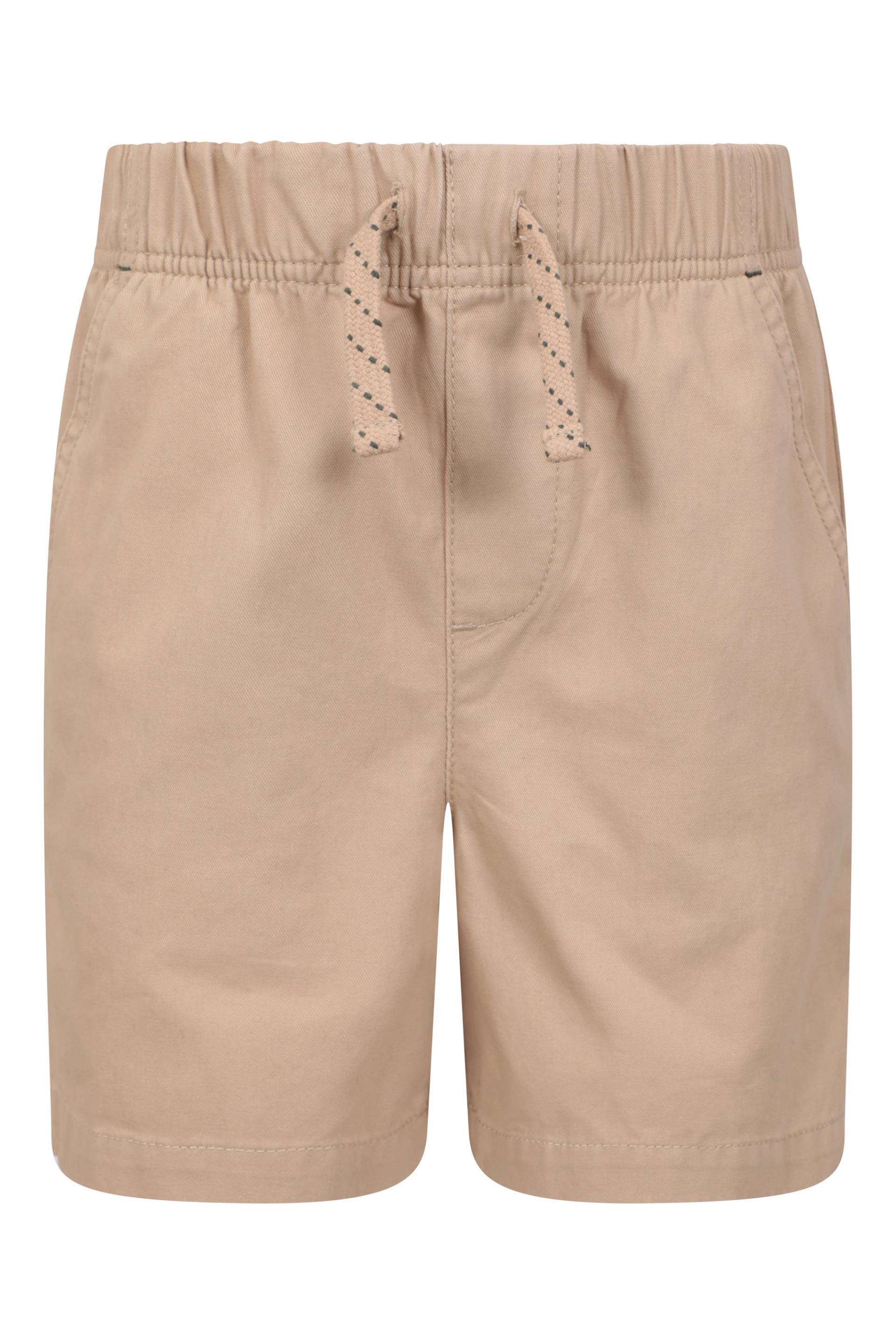 Waterfall Kinder-Bio-Shorts - Beige von Mountain Warehouse