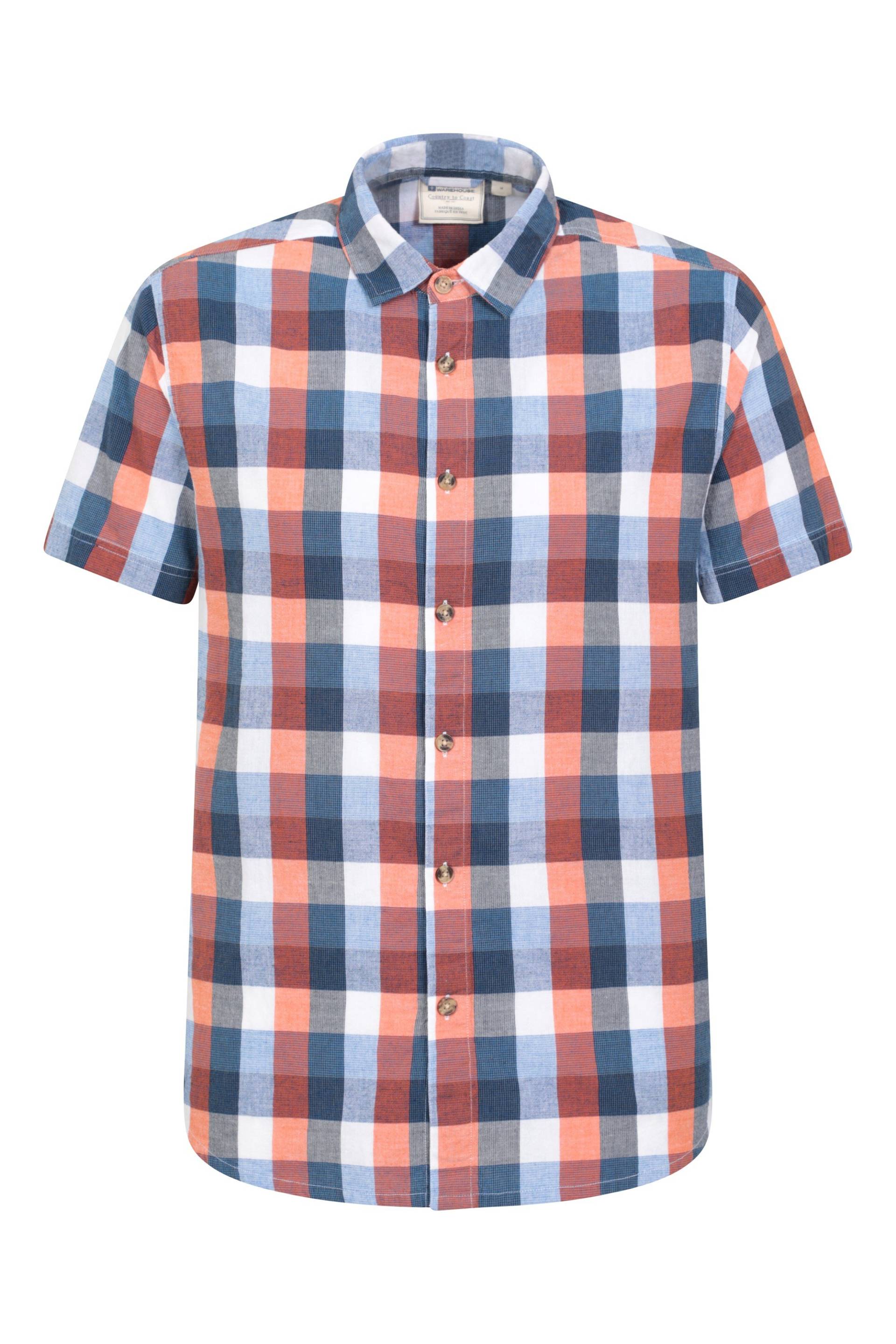 Weekender Shirt für Herren - Orange von Mountain Warehouse