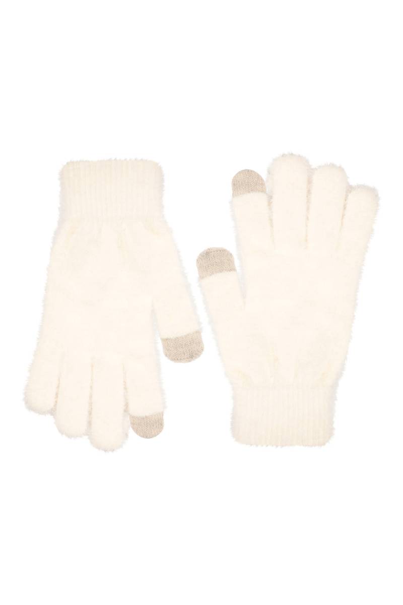 Weiche Touchscreen Damen-Handschuhe - Cremefarben von Mountain Warehouse
