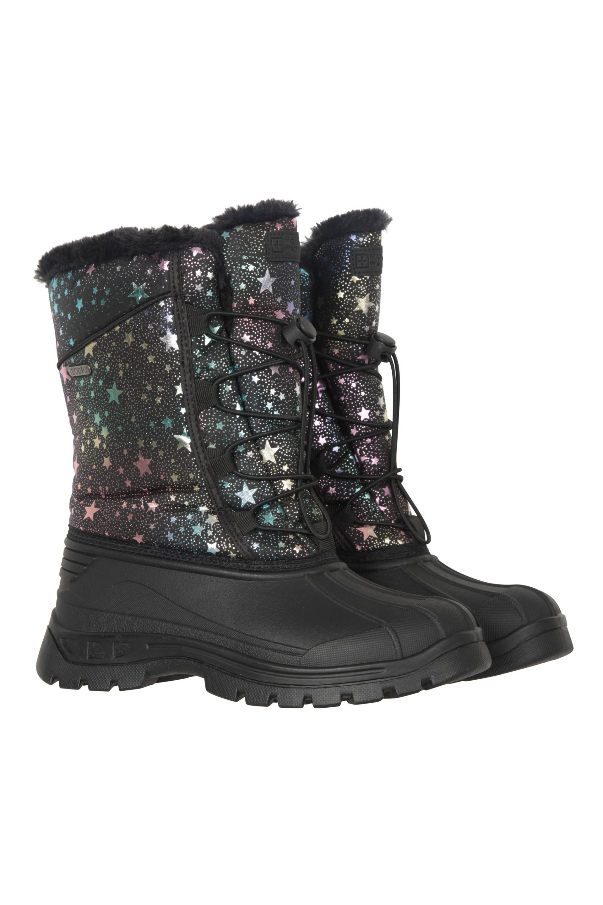Whistler Bedruckte Kinder Schneestiefel - Schwarz Whistler Bedruckte Kinder Schneestiefel - Schwarz von Mountain Warehouse