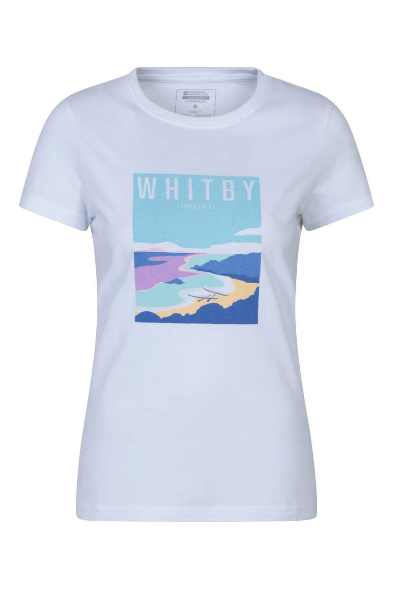 Whitby Damen-T-Shirt - Weiss von Mountain Warehouse