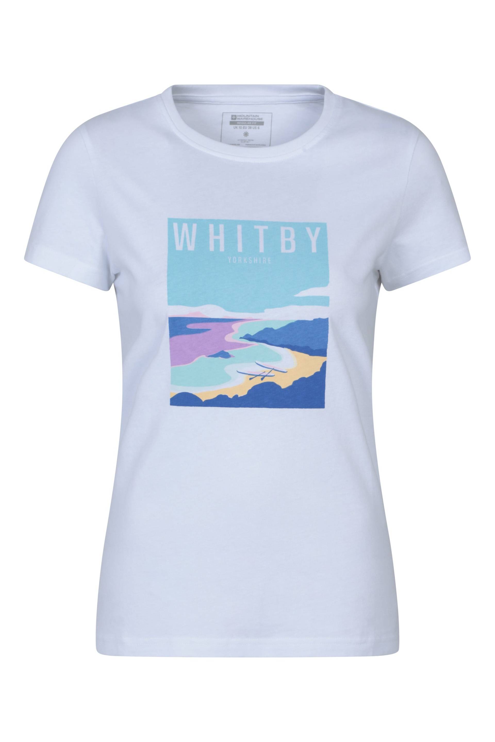 Whitby Damen T-Shirt - Weiss von Mountain Warehouse
