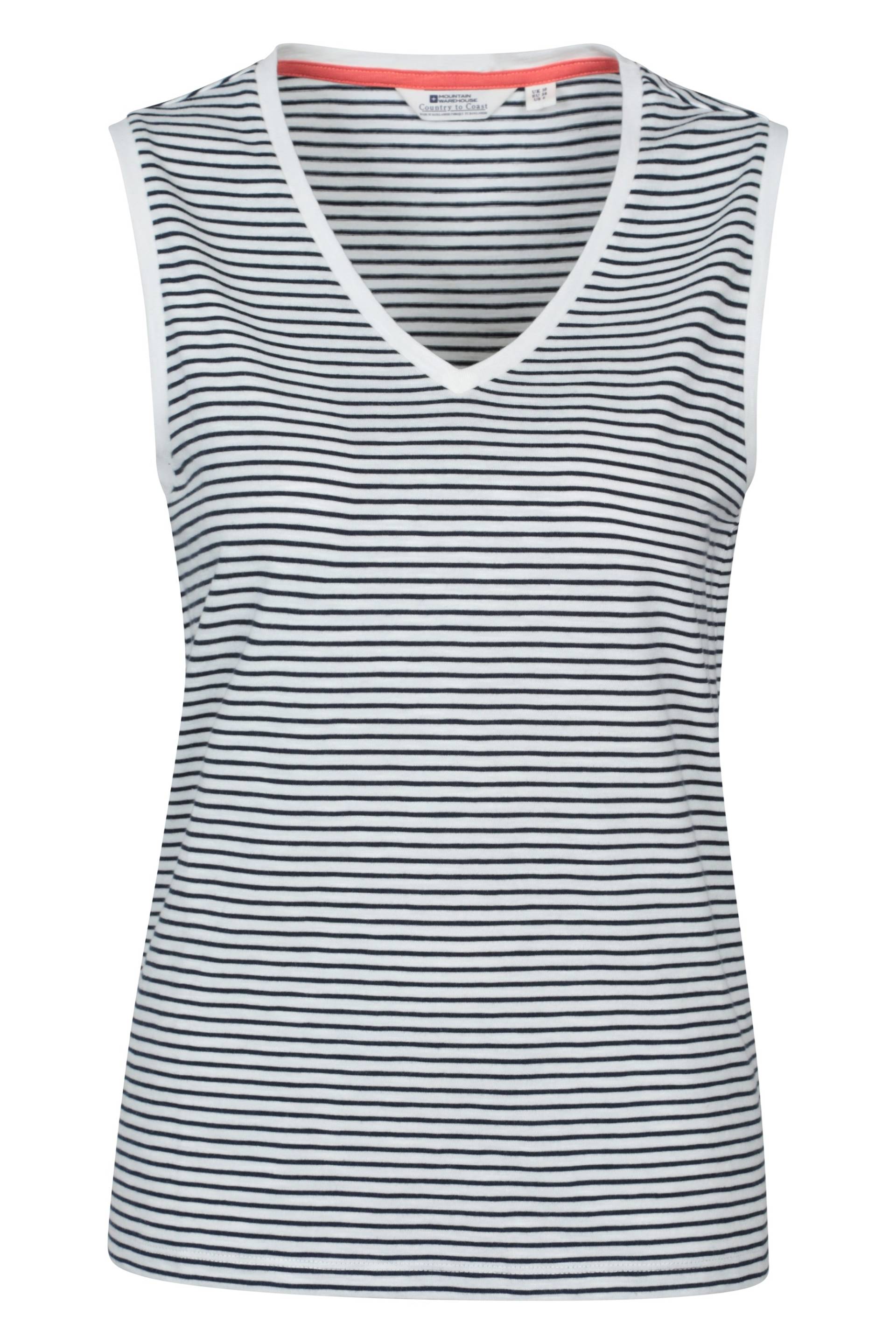 Whitley Damen Top mit V-Ausschnitt - Marineblau von Mountain Warehouse