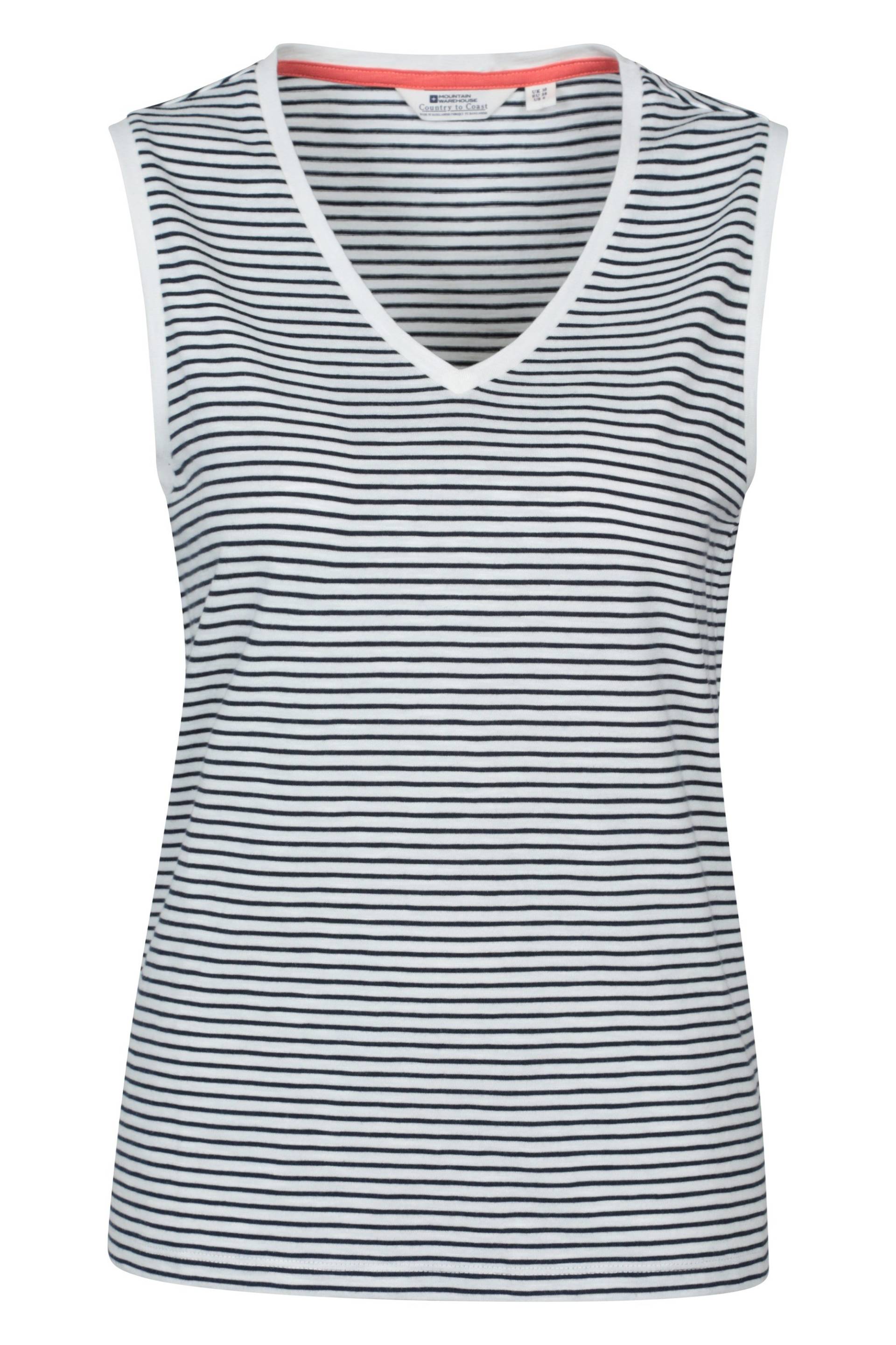 Whitley Damen Top mit V-Ausschnitt - Marineblau von Mountain Warehouse