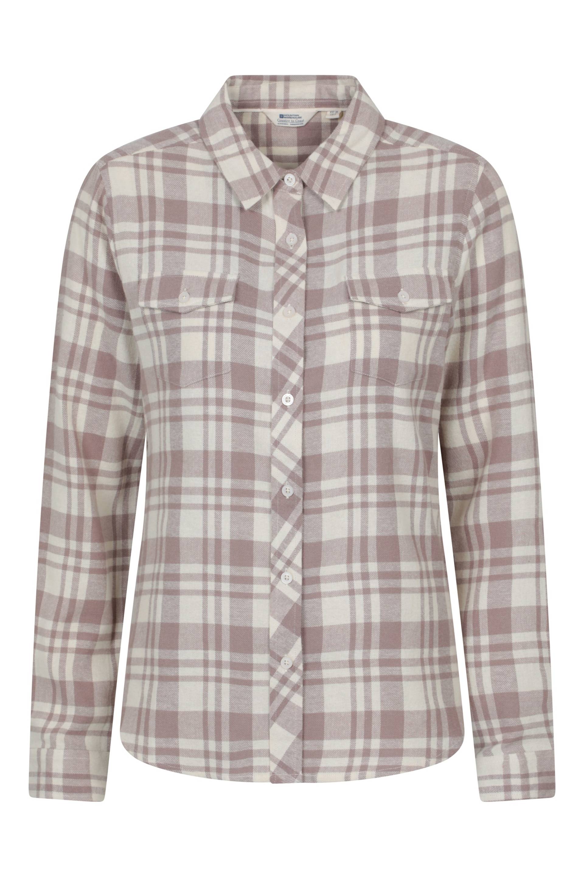 Willow Aufgerautes Damen-Flanellhemd - Beige Willow Aufgerautes Damen-Flanellhemd - Beige von Mountain Warehouse