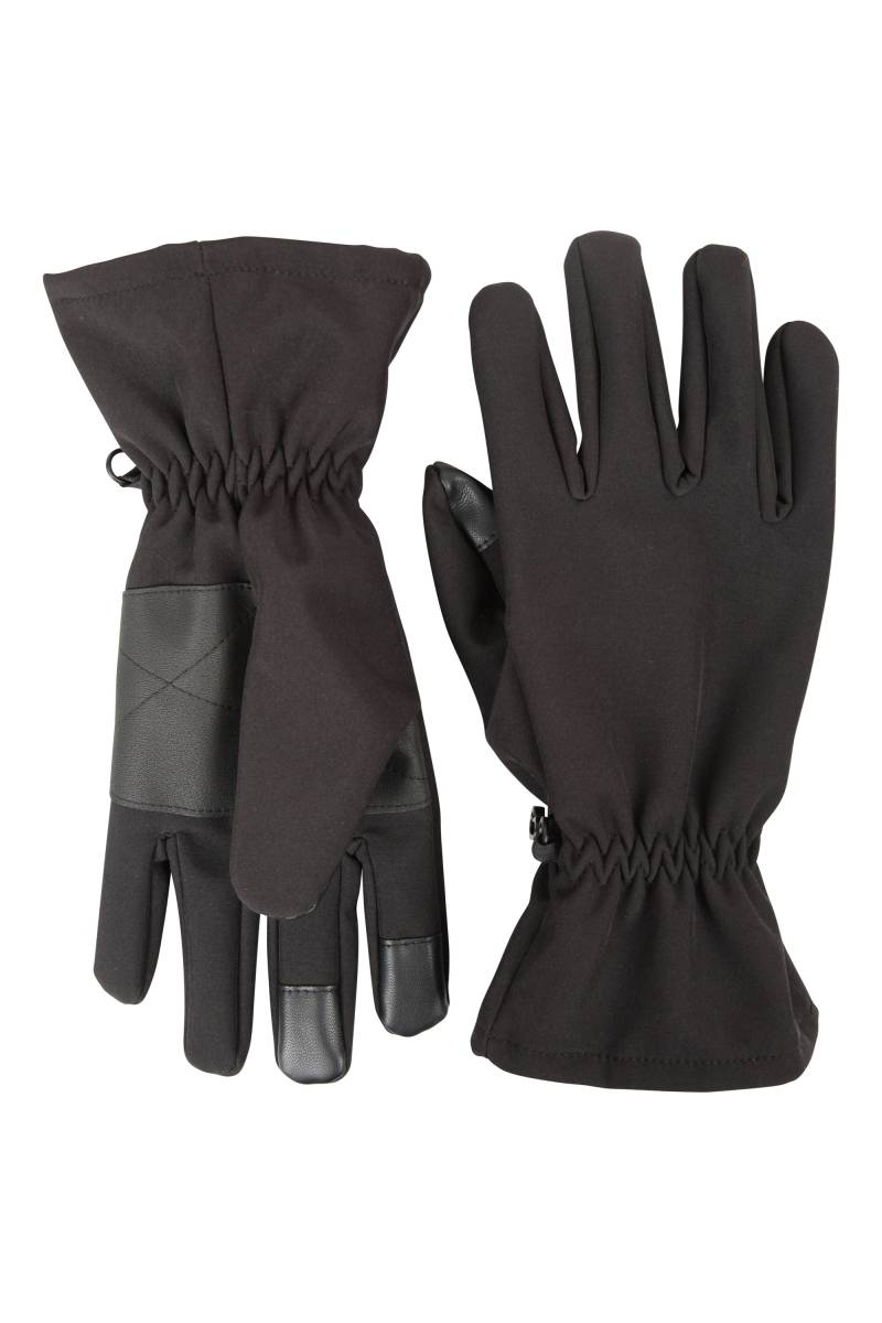 Winddichte Wasserabweisende Herren-Handschuhe - Schwarz von Mountain Warehouse