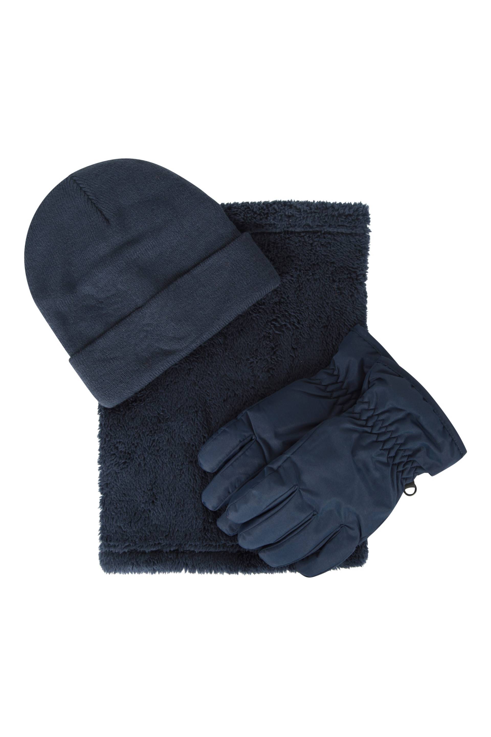 Winter-Accessoires-Set für Kinder - Marineblau Winter-Accessoires-Set für Kinder - Marineblau von Mountain Warehouse