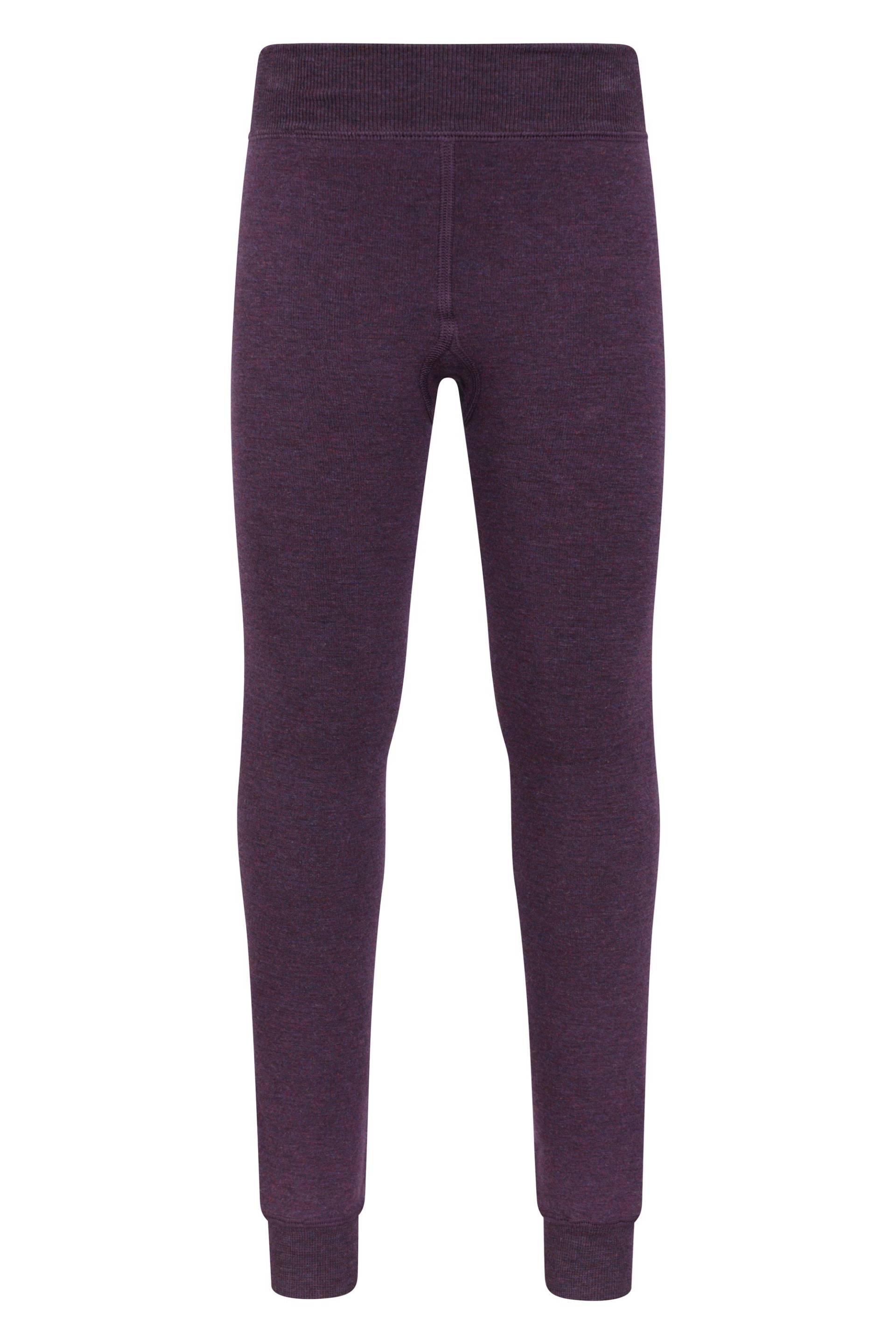 Winter Essential Kinder Thermo-Strumpfhose - Violett von Mountain Warehouse