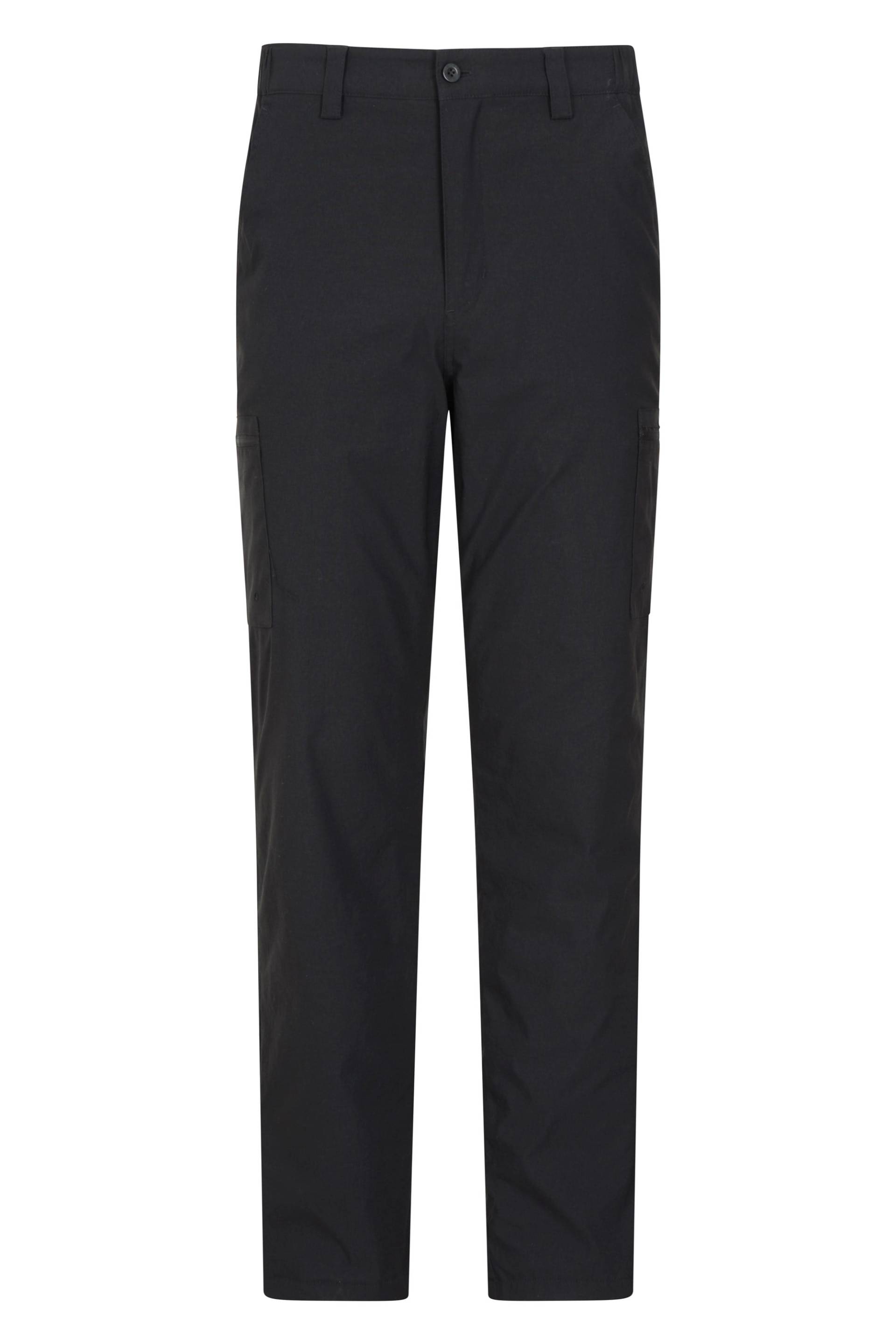 Winter Trek Stretch Herren-Hose - kurze Länge - Schwarz von Mountain Warehouse