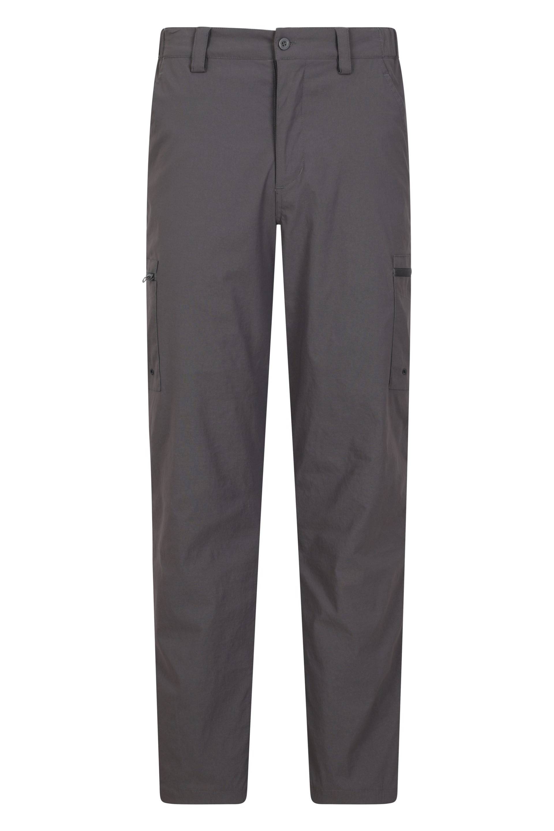 Winter Trek Stretch-Herrenhose - Lange Länge - Grau von Mountain Warehouse