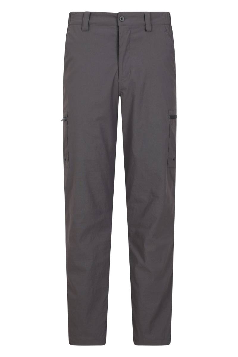 Winter Trek Stretch-Herrenhose - Lange Länge - Grau von Mountain Warehouse