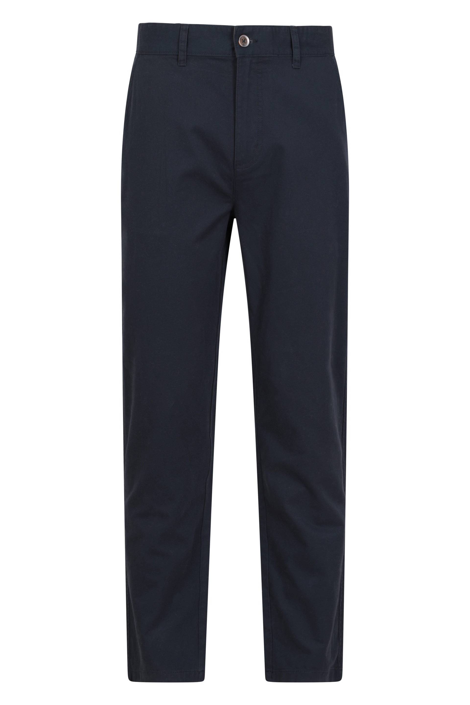 Woods Herren-Chinos - reguläre Länge - Dark Blau von Mountain Warehouse