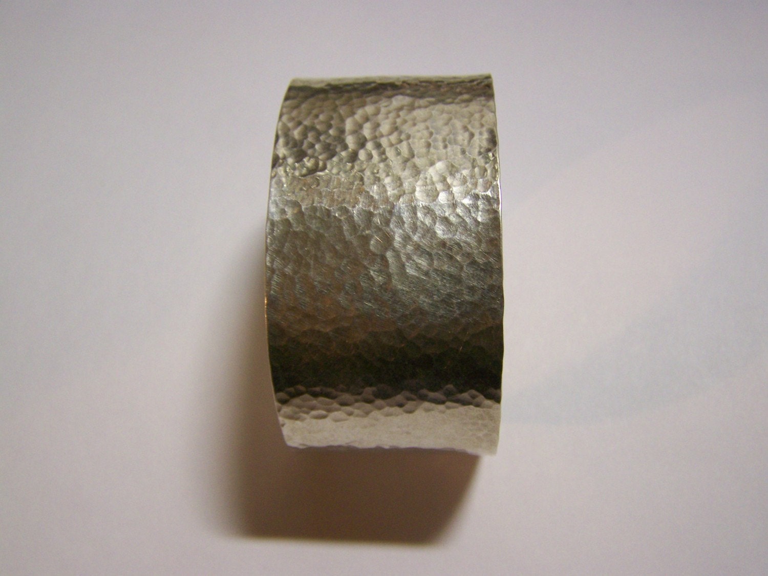 sterling Silber Gehämmert Manschette Armband sterling Silber Gehämmert Manschette Armband von MountainBrookSilver