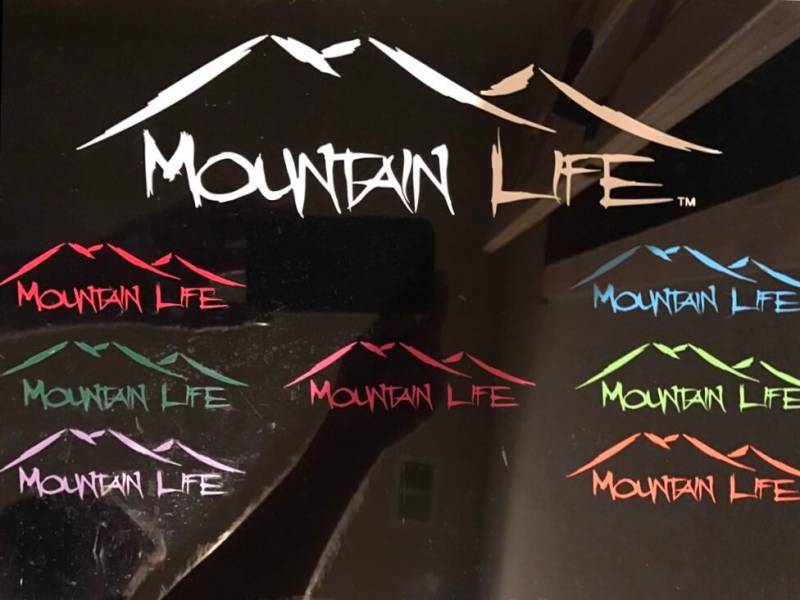 Kleines Bergleben Fensterbild Kleines Bergleben Fensterbild von MountainLifeStore