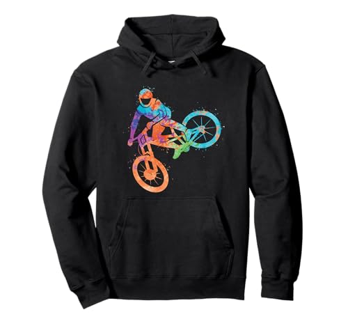 Mountainbike Mountain Bike Herren Kinder Jungen Downhill Pullover Hoodie von Mountainbike Downhill Biker Mountain Bike Fahrrad