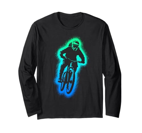 MTB Mountain Bike Biker Kinder Herren Mountainbike Jungen Langarmshirt von Mountainbike MTB Fahrrad Downhill Mountain Bike