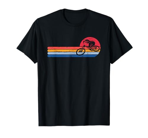 Retro Downhill Mountainbike MTB Bikepark Downhiller T-Shirt von Mountainbike & Radsport Downhill Bekleidung