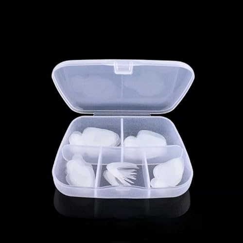 Dual Nail Forms Mould with French Sticker - Silicone Gel Extension Manicure Tools for Professional and DIY Use von Mounteps