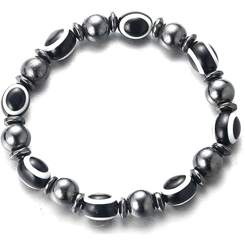 Mounteps 1/3 x Anti-Alkohol-Armband, lindert Angst und Stress, Black(1PC), Stein, Bracelet von Mounteps
