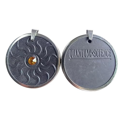 Mounteps Die Harmonie Anhänger, Form Glanz Anhänger, Halsketten Unisex Schlaf verbessern (Gelb) von Mounteps
