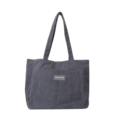 Mounteps Tragetasche aus Segeltuch für Damen – geräumige multifunktionale Umhängetasche, ideal für Arbeit, Reisen und Einkaufen (leicht und langlebig), dunkelgrau, Ladies Tote Bag von Mounteps