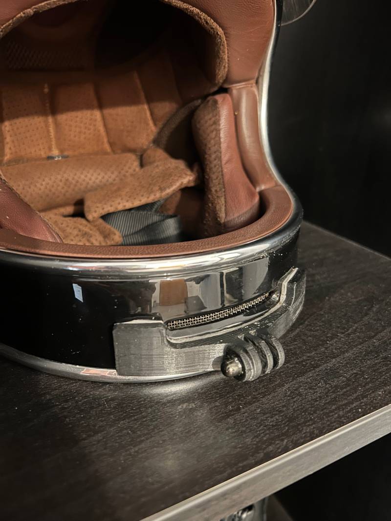 Gopro Halterung + Zentrierung Bell Bullitt Motorradhelm Cafe Race Gopro Halterung + Zentrierung Bell Bullitt Motorradhelm Cafe Race von MountyDE