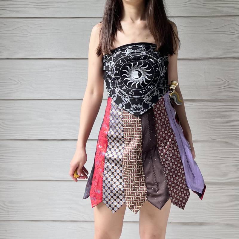 100% Seide Handmade Krawatten Rock Sku 06182 von MouseDarlingCo