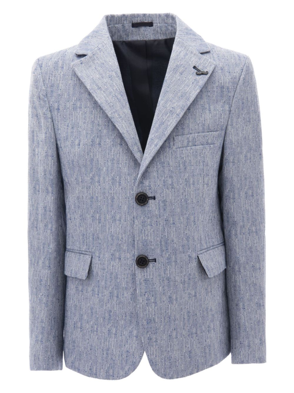 Moustache Einreihiges Tweed-Sakko - Blau Moustache Einreihiges Tweed-Sakko - Blau von Moustache