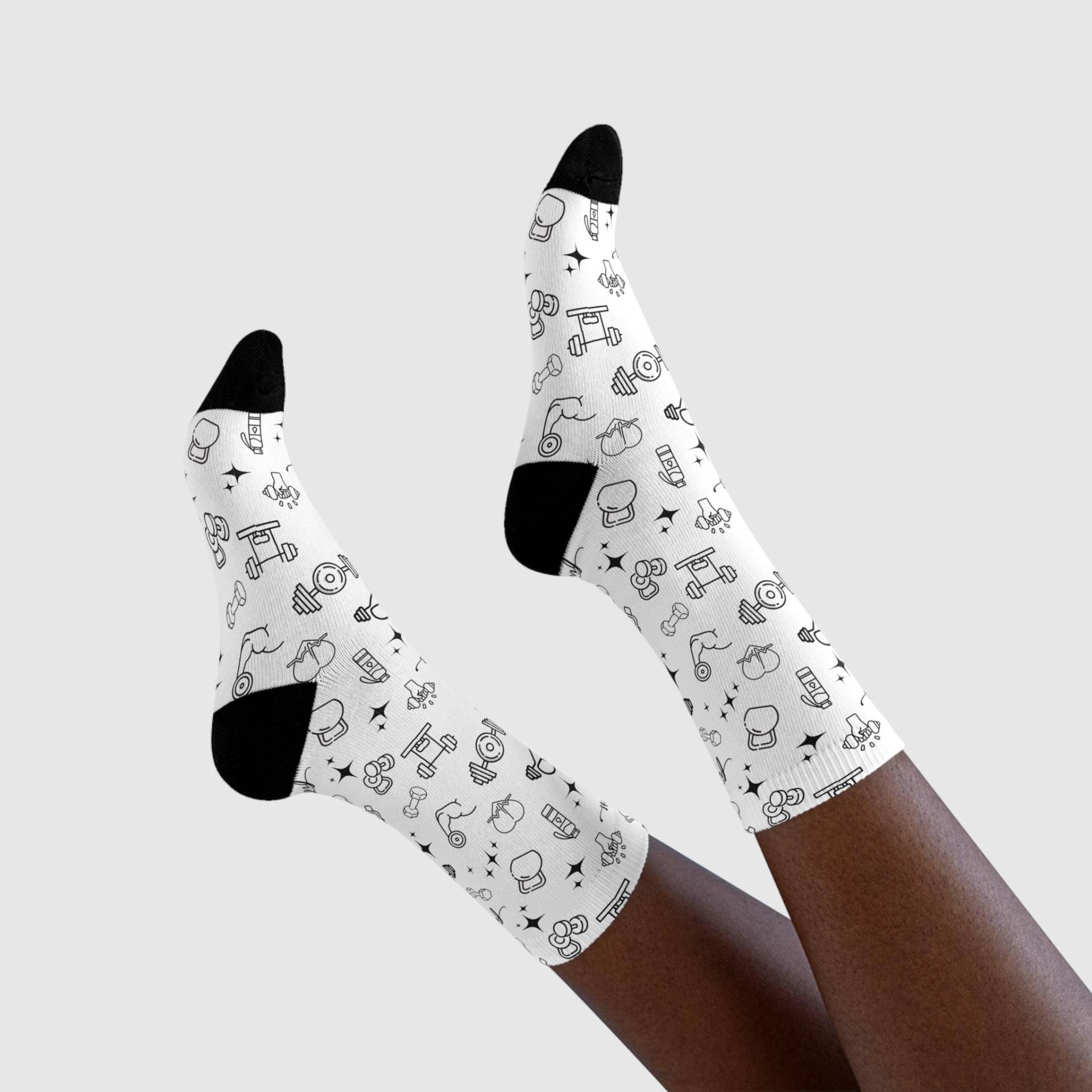 Fitness Socken, Sublimation Crew Socks | Eu Fitness Socken, Sublimation Crew Socks | Eu von MoveUpApparel