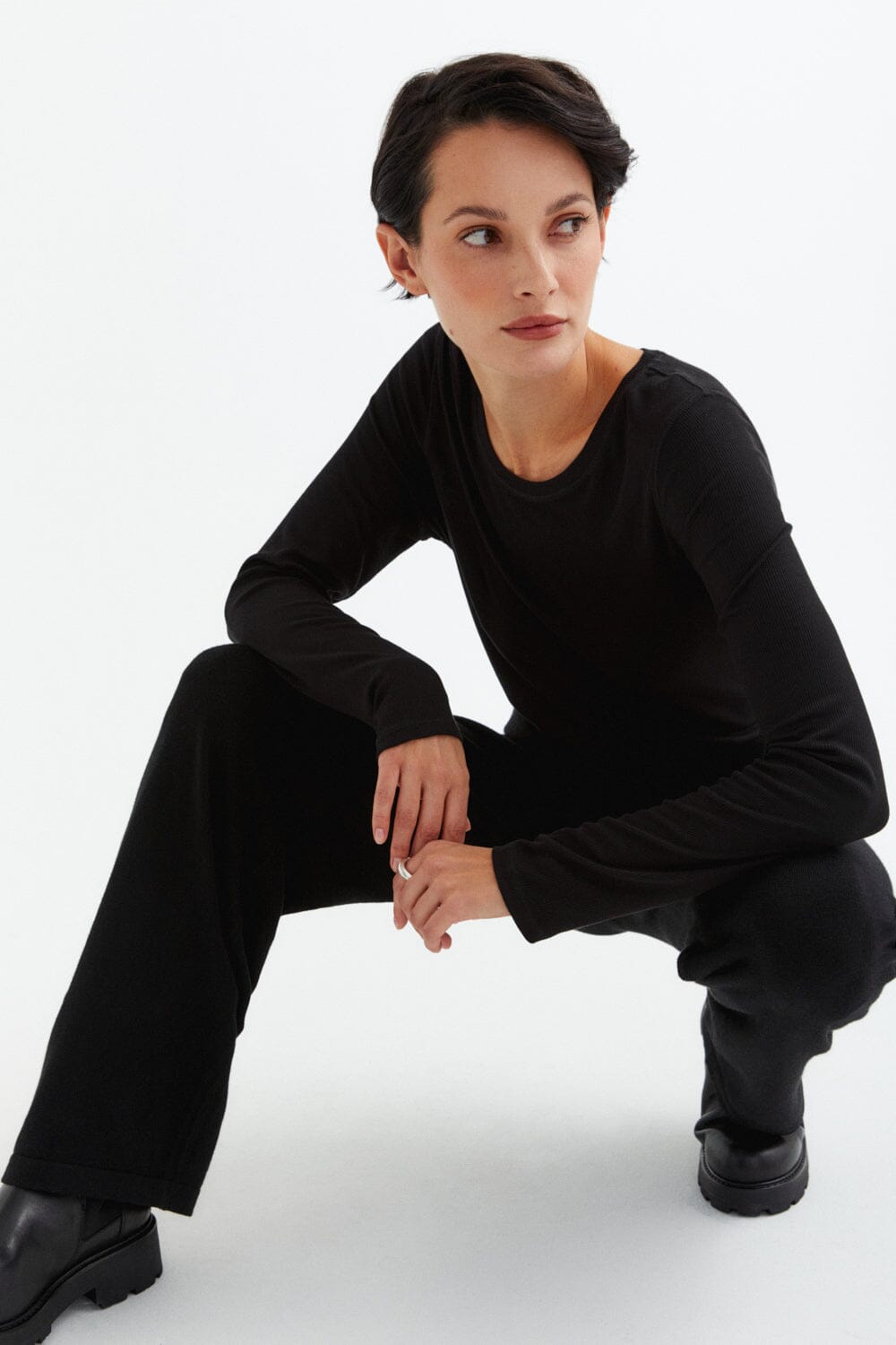 Wide Leg Bambus-Hose Modell: Kim von Movesgood