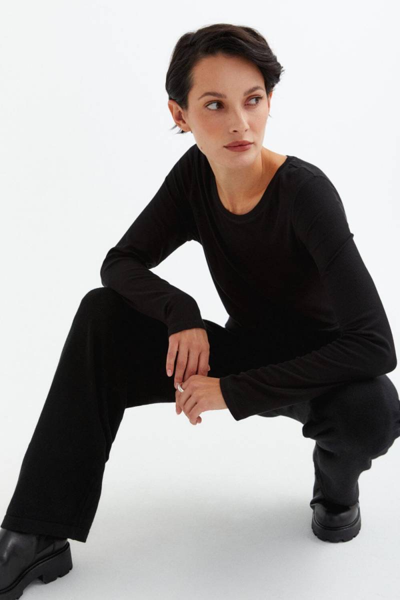 Wide Leg Bambus-Hose Modell: Kim von Movesgood